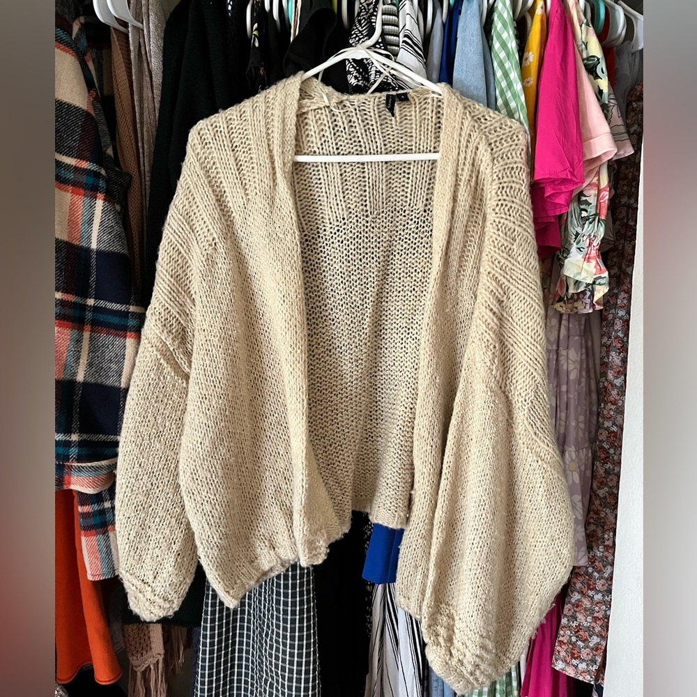 Cream Cardigan